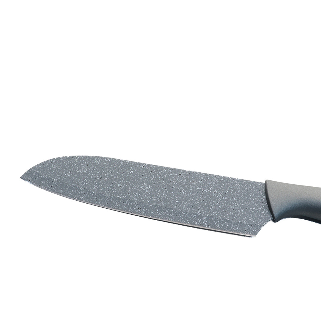 Fotografia para o produto Faca Santoku em Aço Inox 1,8mm com Cabo PP emborrachado A30cm 163grs