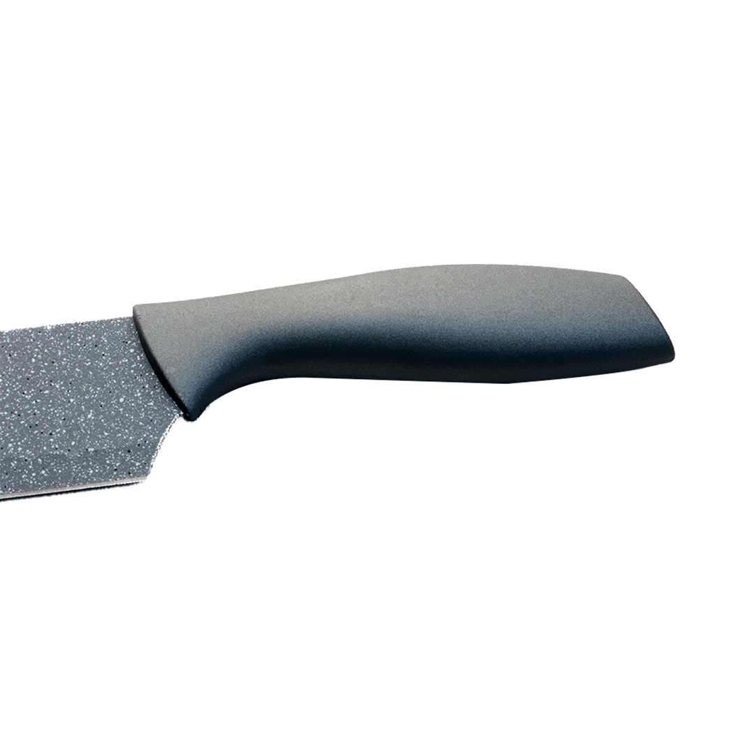 Fotografia para o produto Faca Santoku em Aço Inox 1,8mm com Cabo PP emborrachado A30cm 163grs