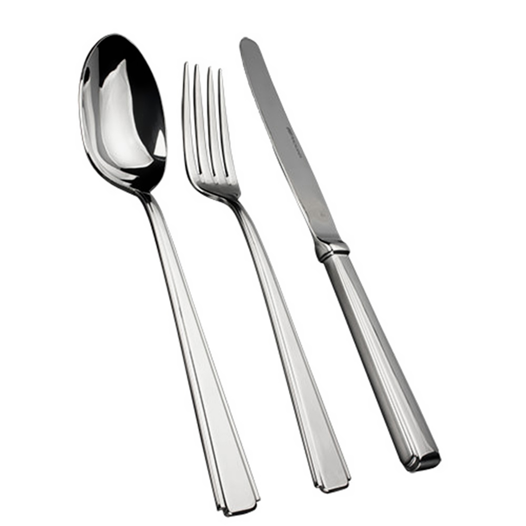 Imagem ilustrativa para (21148) - Faqueiro em aço inox 101 peças 18/10 3,5mm