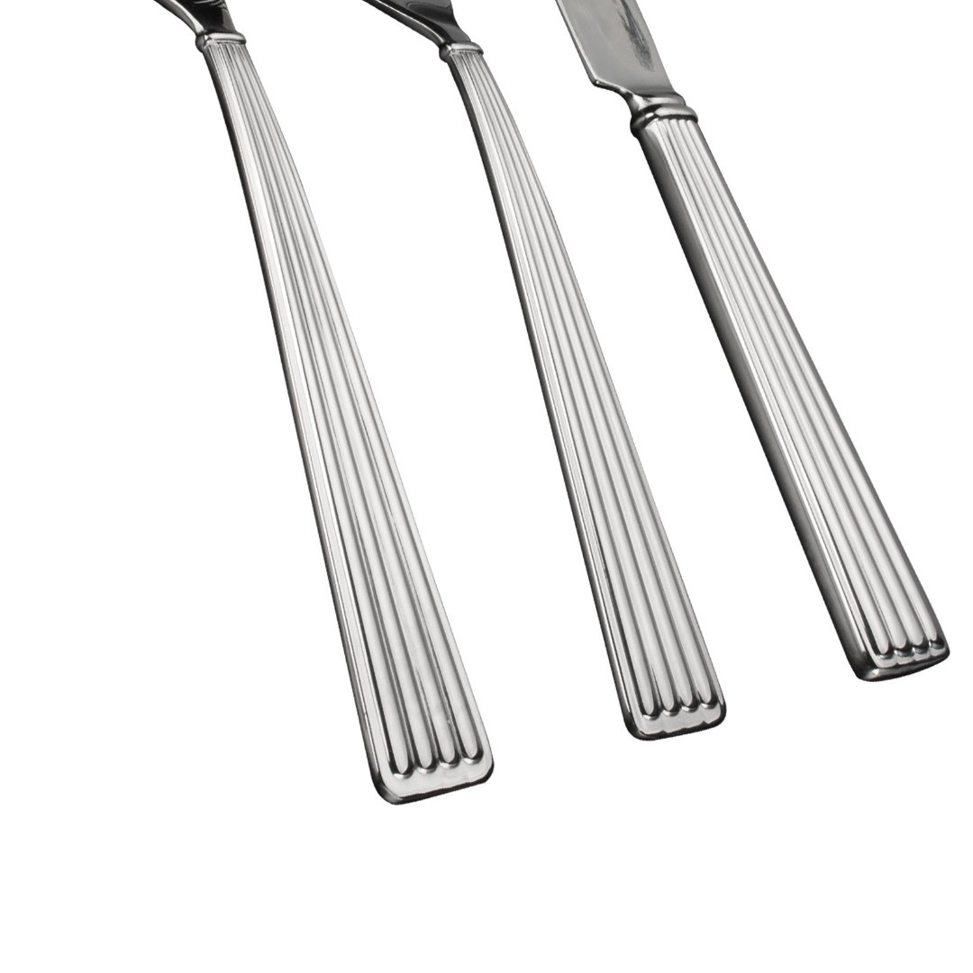 Fotografia para o produto Faqueiro 130 peças em aço inox 18/10 4,0 mm espessura