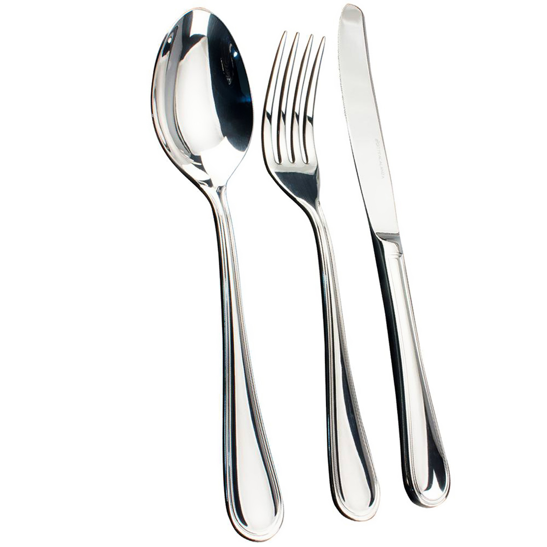 Imagem ilustrativa para (21845) - Faqueiro em aço inox 130 peças 18/10 3,0 mm