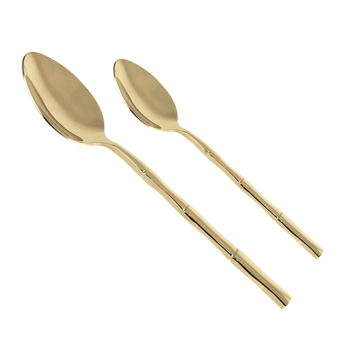 Fotografia para o produto Faqueiro 24 peças em aço inox cor champagne