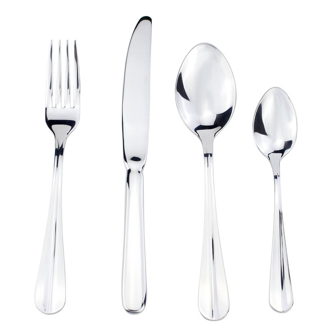 Imagem ilustrativa para Faqueiro em aço inox 24 peças 18/0 3mm