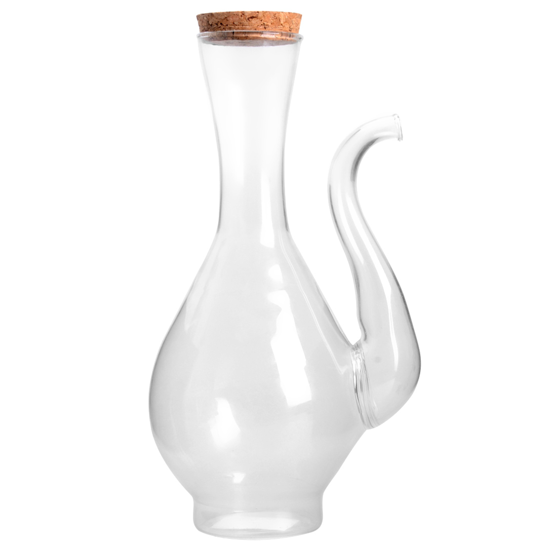 Fotografia para o produto Galheteiro em vidro borossilicato L12,5xP9,5xA21,7cm 580ml