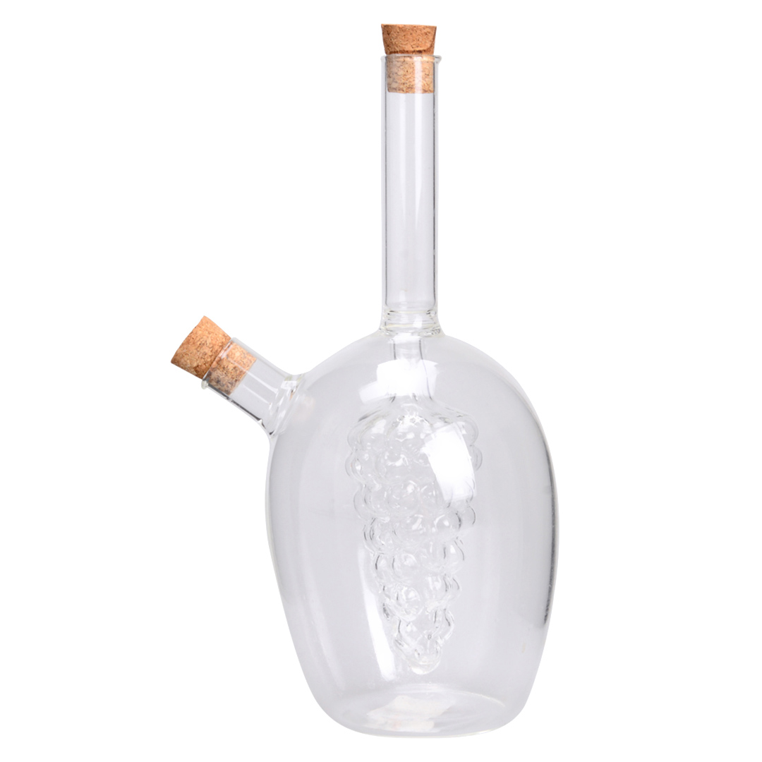 Fotografia para o produto Galheteiro em vidro borossilicato L9,3xP9,3xA21cm (70mlx490ml)