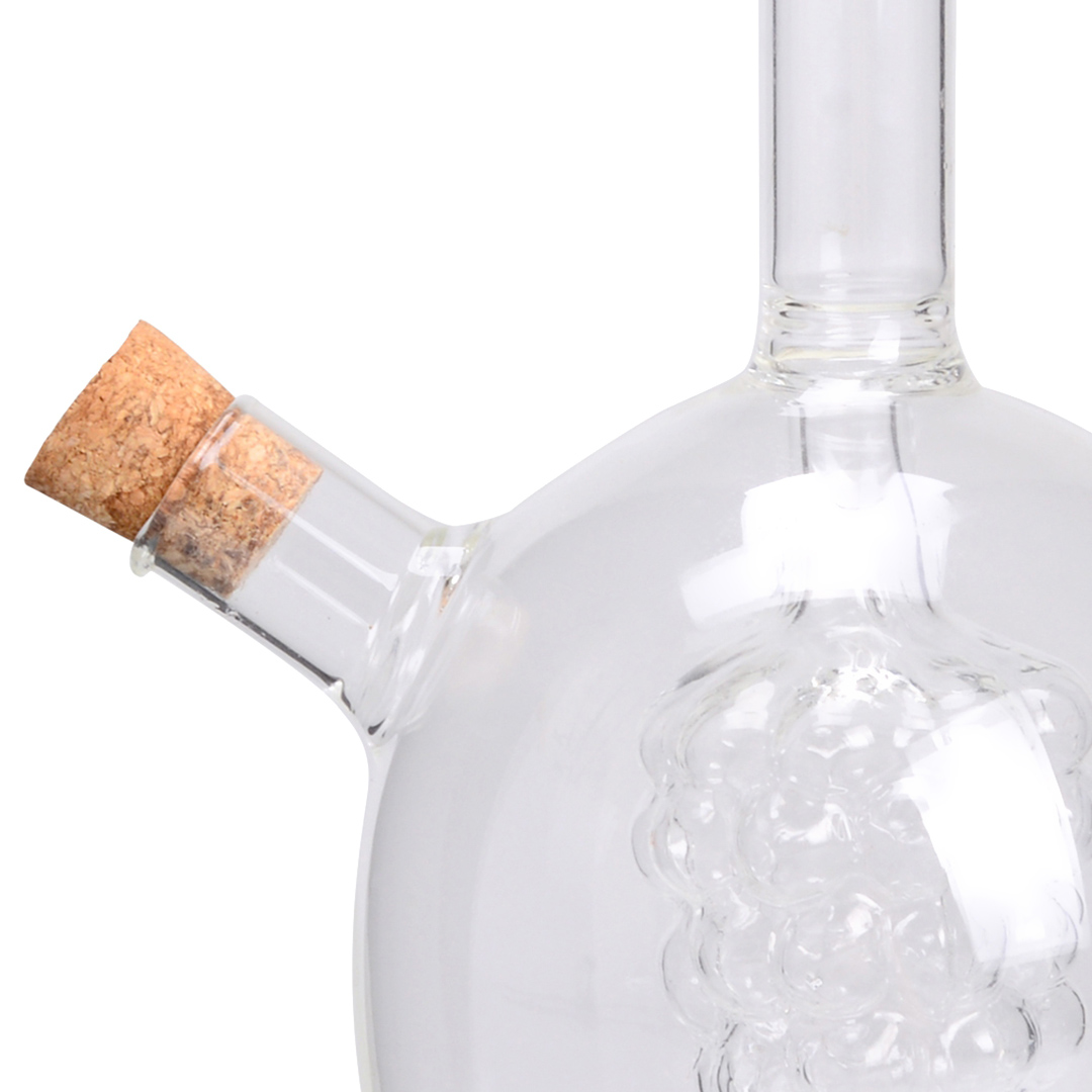 Fotografia para o produto Galheteiro em vidro borossilicato L9,3xP9,3xA21cm (70mlx490ml)