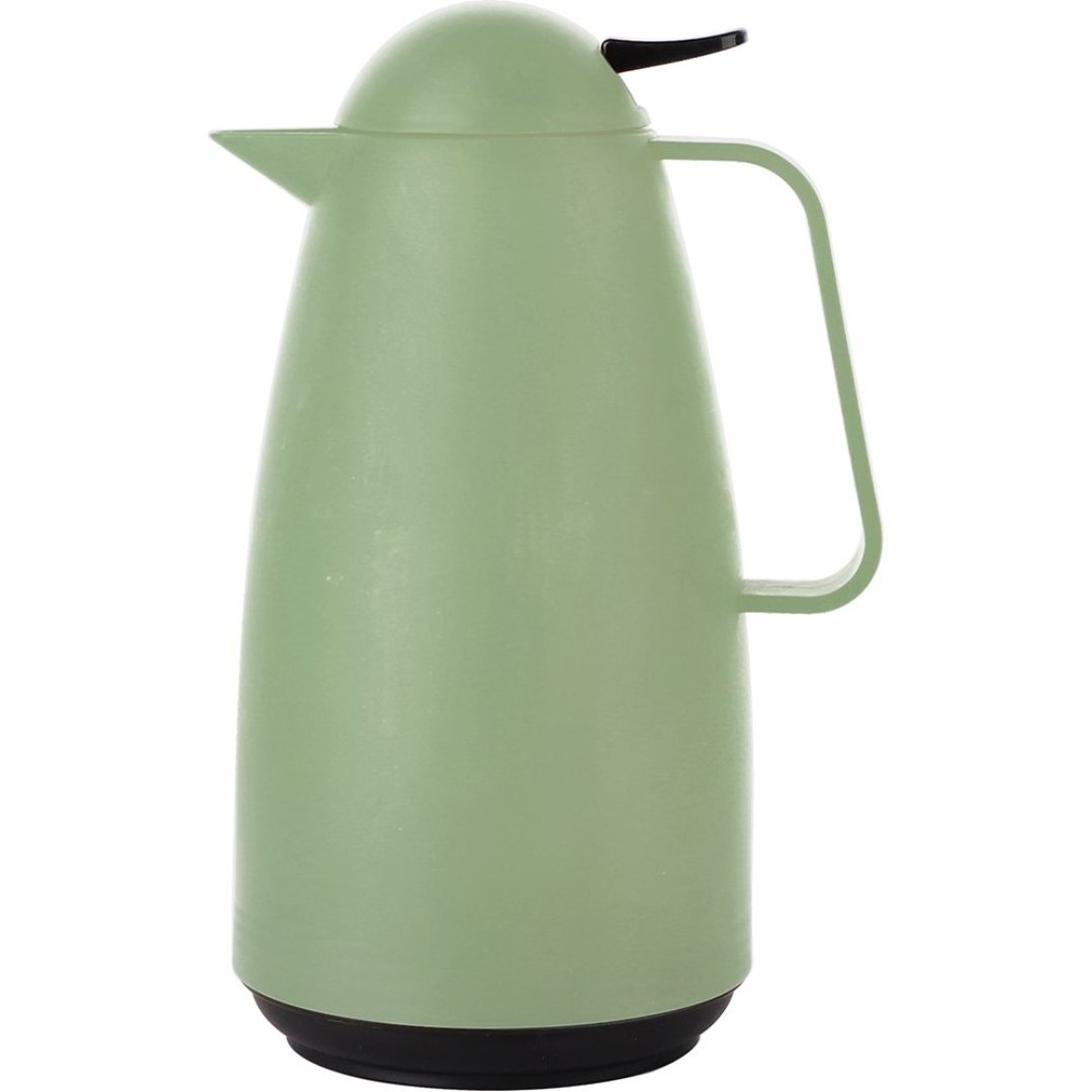 Imagem ilustrativa para Garrafa térmica em plástico 1L L10,5xP10,5xA27,5cm cor verde