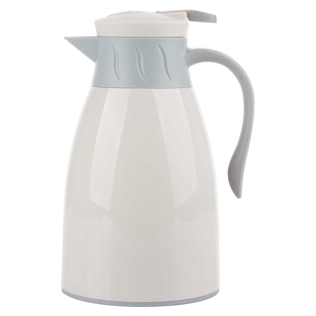 Imagem ilustrativa para Garrafa térmica em plástico 1L L18,5xP14,5xA25,5cm cor cinza