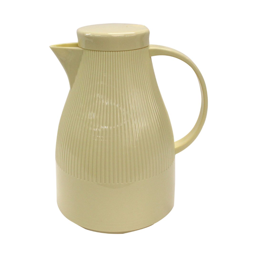 Imagem ilustrativa para Garrafa térmica em plástico 1L L19,5xP16xA24,5cm cor amarela