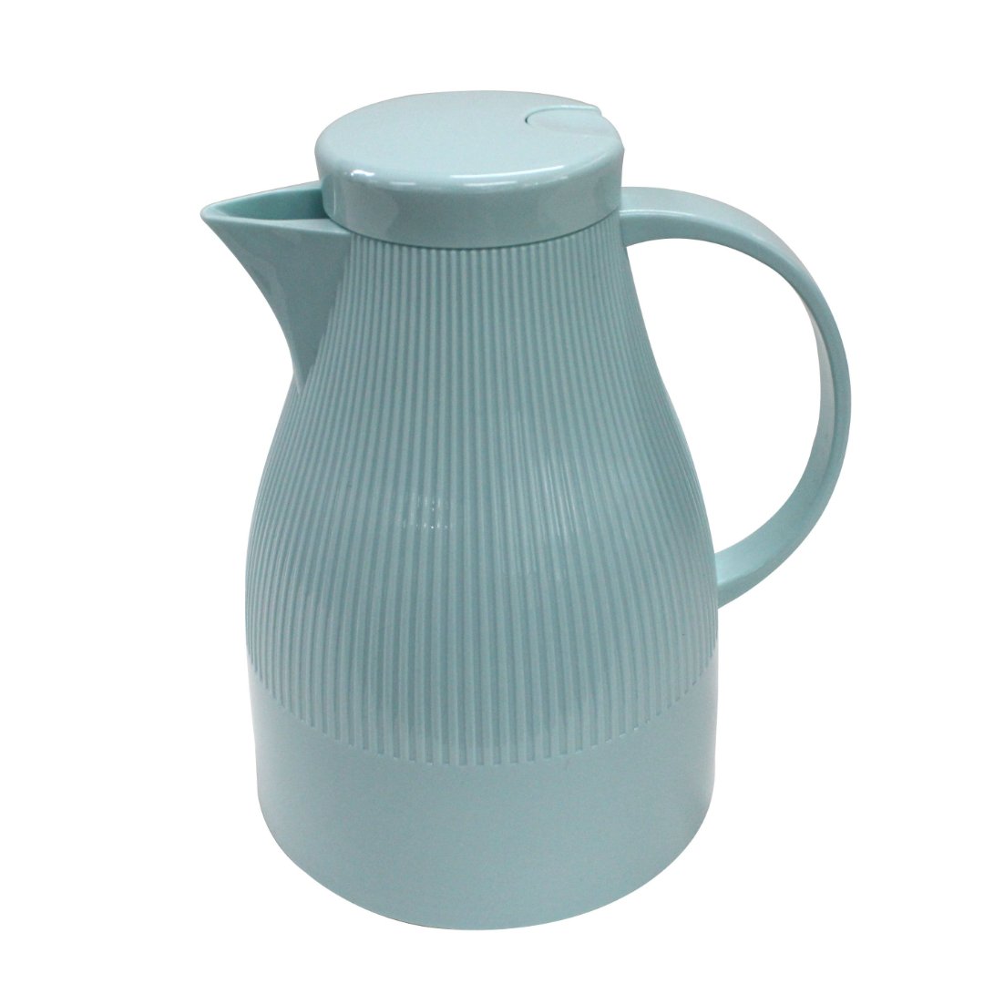 Imagem ilustrativa para Garrafa térmica em plástico 1L L19,5xP16xA24,5cm cor azul claro