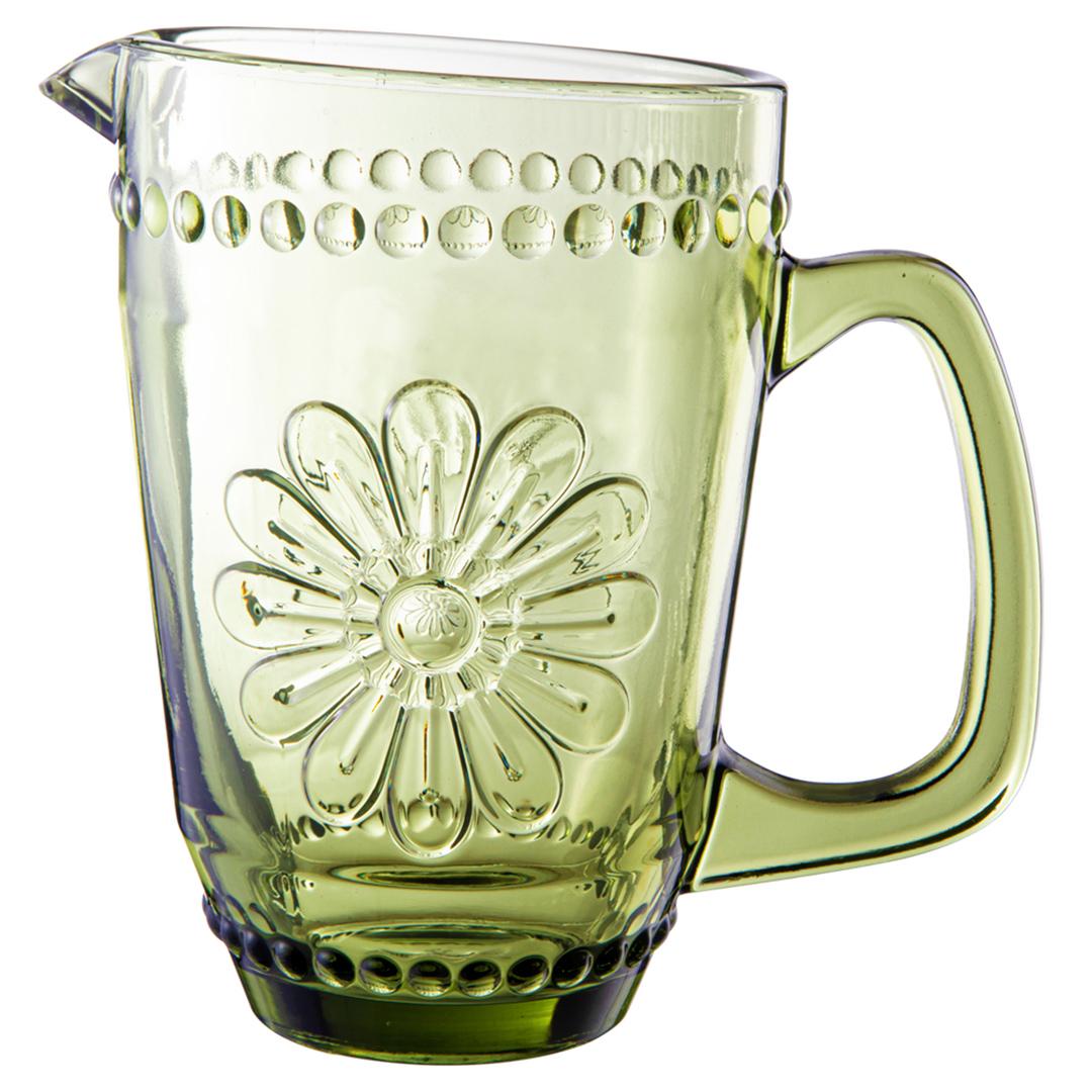 Imagem ilustrativa para Jarra em vidro 1,6L cor verde