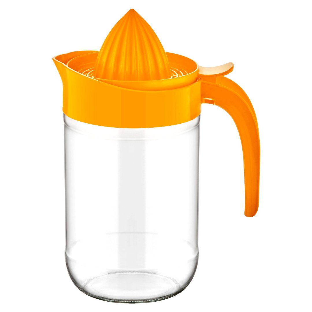 Fotografia para o produto Jarra em vidro com espremedor de frutas 660ml Fotografia para o produto Jarra em vidro com espremedor de frutas 660ml
