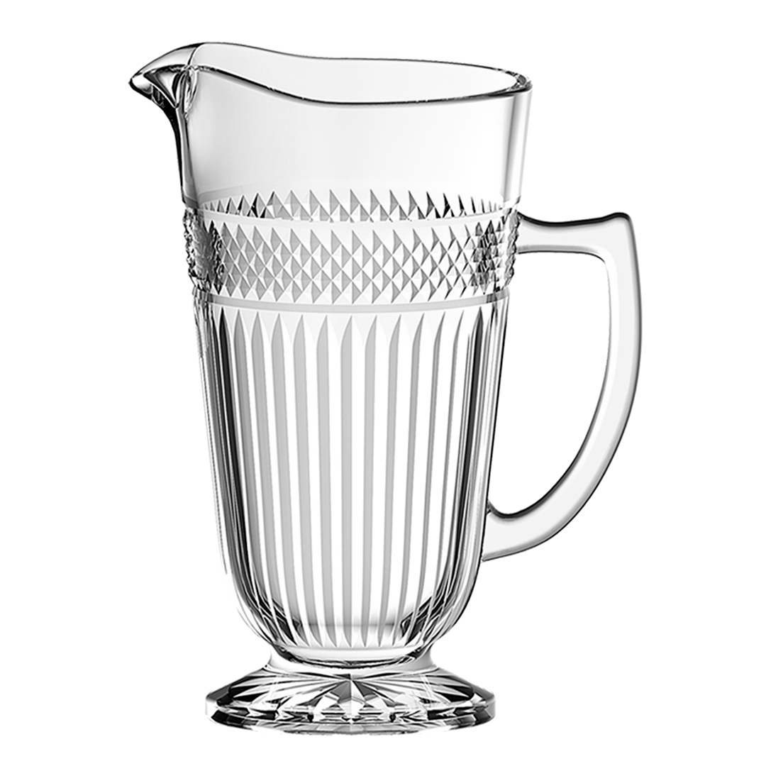 Imagem ilustrativa para Jarra em vidro com pé 1,2L