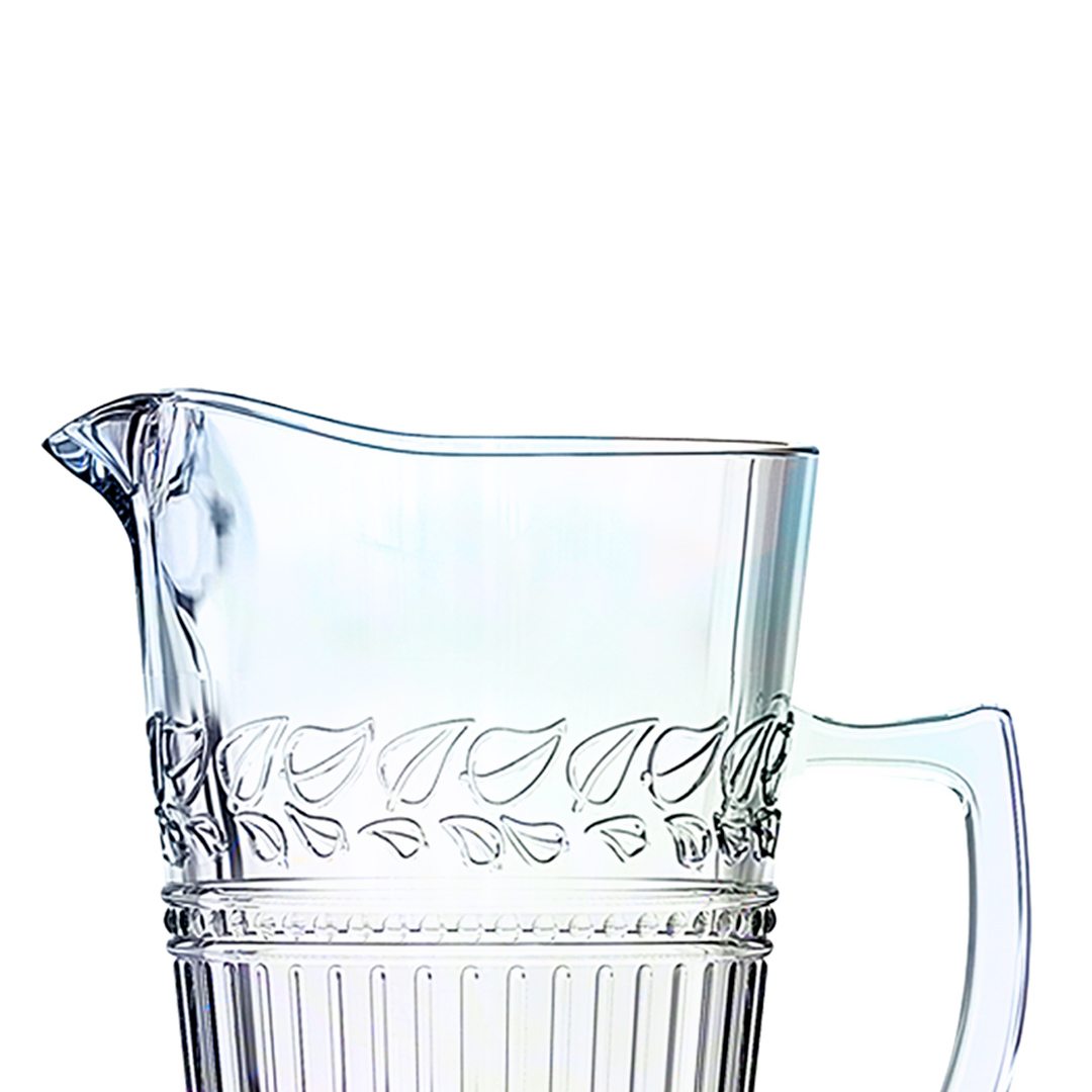 Fotografia para o produto Jarra em vidro com pé 1,2L cor furta-cor