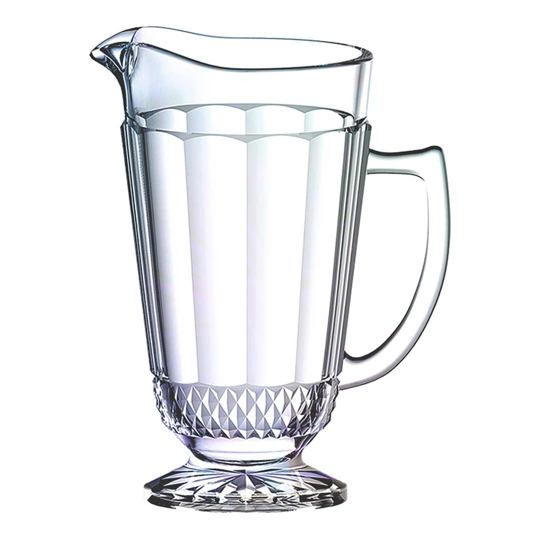 Fotografia para o produto Jarra em vidro com pé 1,2L cor furta-cor