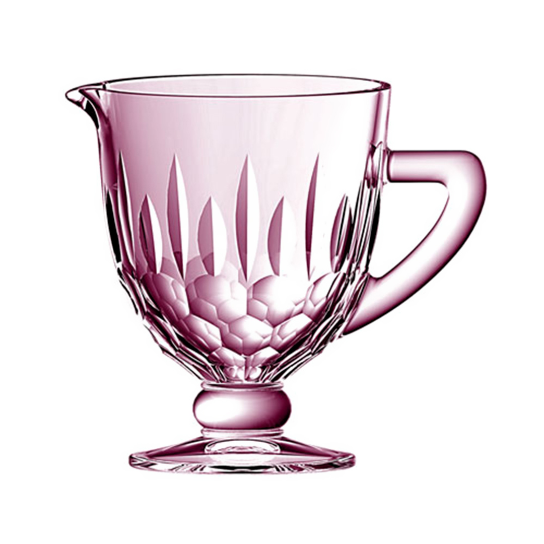 Imagem ilustrativa para Jarra em vidro com pé 1L cor roxa