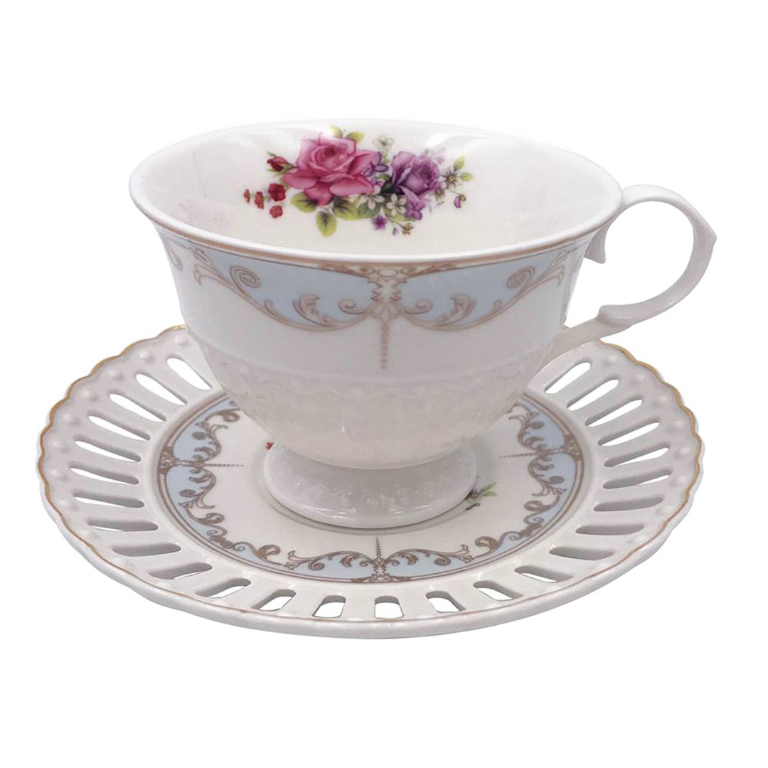 Fotografia para o produto Jogo 12 peças para chá em New Bone China 220ml