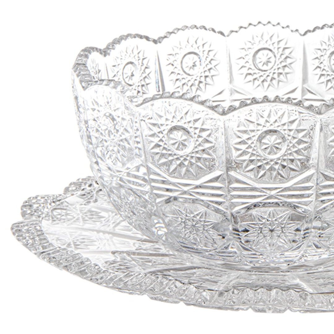 Fotografia para o produto Jogo de 12 peças de sobremesa em cristal