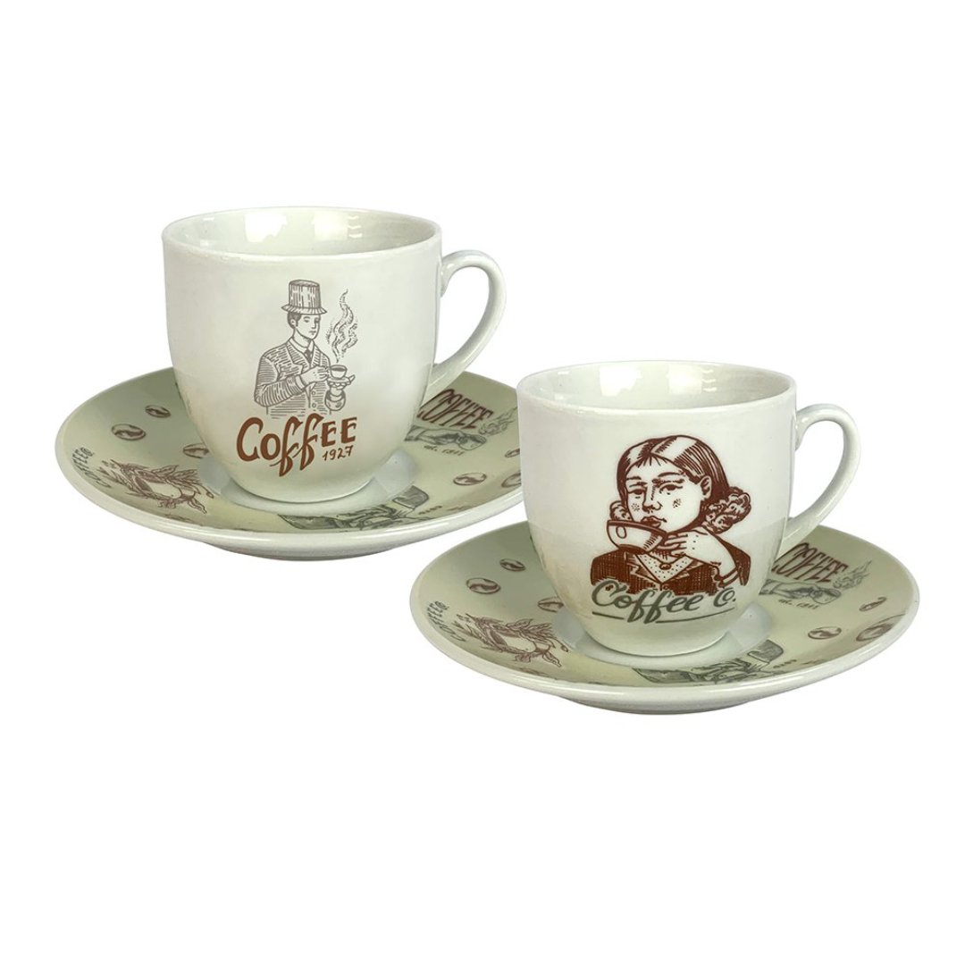 Imagem ilustrativa para Jogo de 12 peças para café West em porcelana 90ml