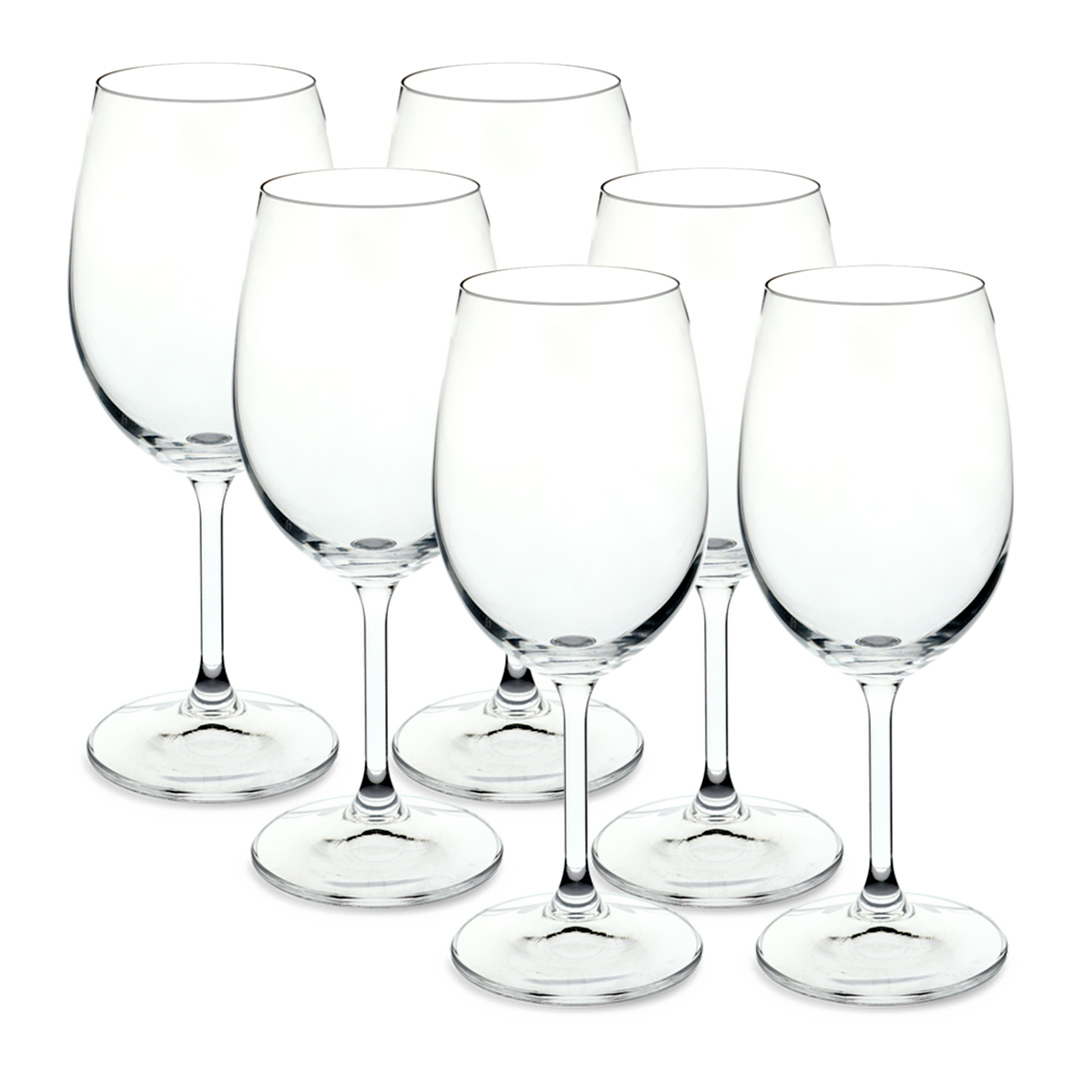 Fotografia para o produto Jogo de 18 taças em cristal ecológico 6x(220/450/580ml)