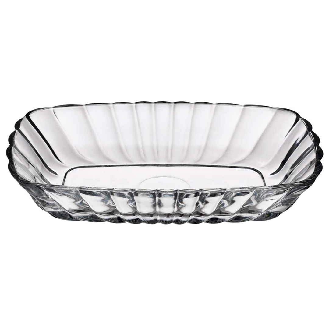 Fotografia para o produto Jogo de 2 bowls retangulares em vidro L19xP12xA3,5cm Fotografia para o produto Jogo de 2 bowls retangulares em vidro L19xP12xA3,5cm