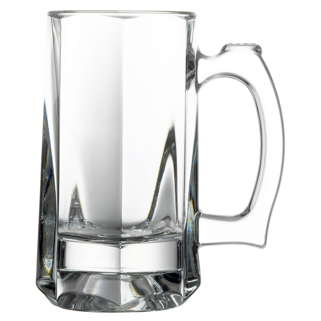 Fotografia para o produto Jogo de 2 canecas para cerveja em vidro 300ml A15cm