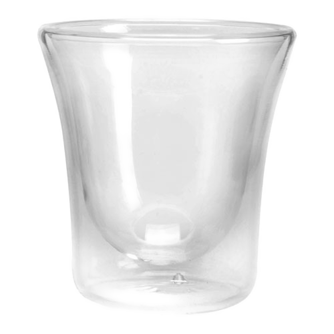 Fotografia para o produto Jogo de 2 copos parede dupla em vidro borossilicato 90ml