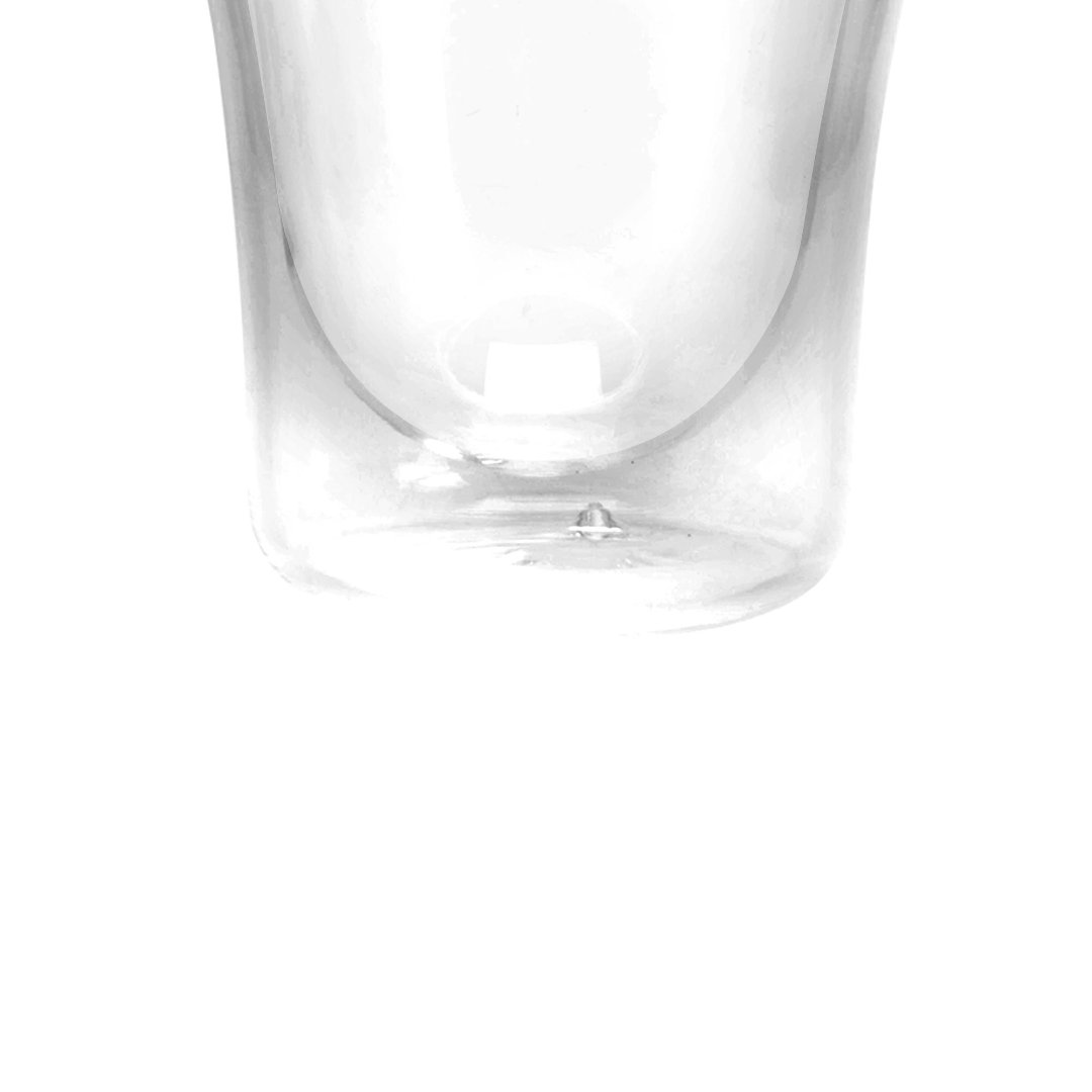 Fotografia para o produto Jogo de 2 copos parede dupla em vidro borossilicato 90ml