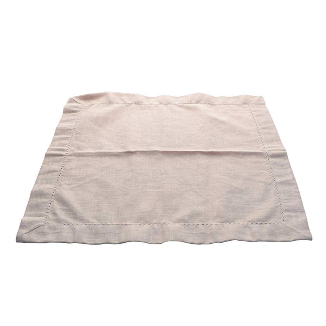 Imagem ilustrativa para Jogo de 2 guardanapos em algodão L40xP40cm cor bege