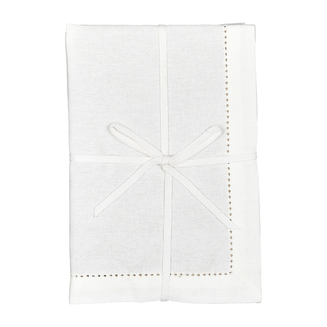 Imagem ilustrativa para Jogo de 2 lugares americanos em tecido L33xP48cm cor branca