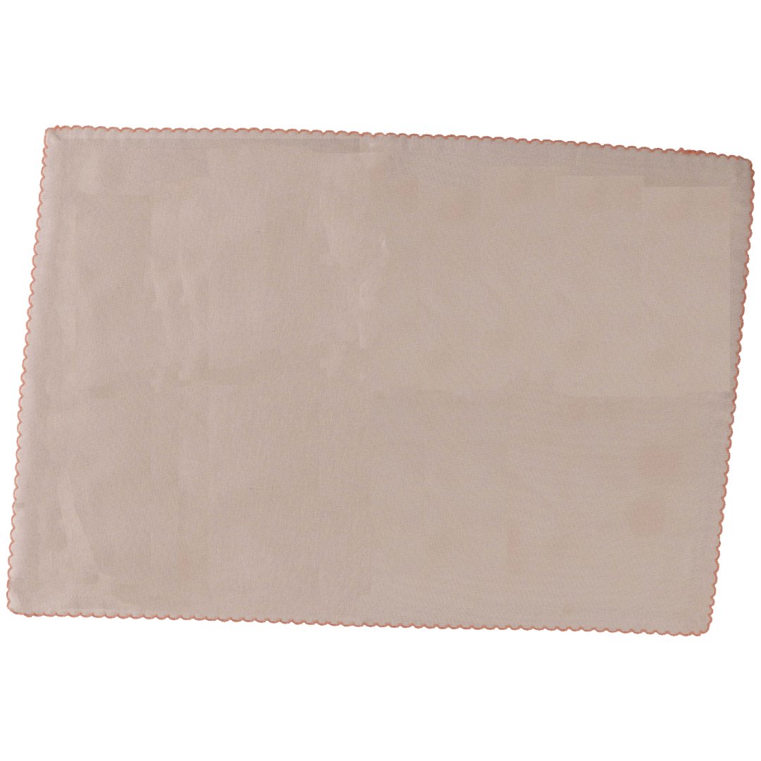 Fotografia para o produto Jogo de 2 lugares americanos em tecido L35xP50cm cor rosa