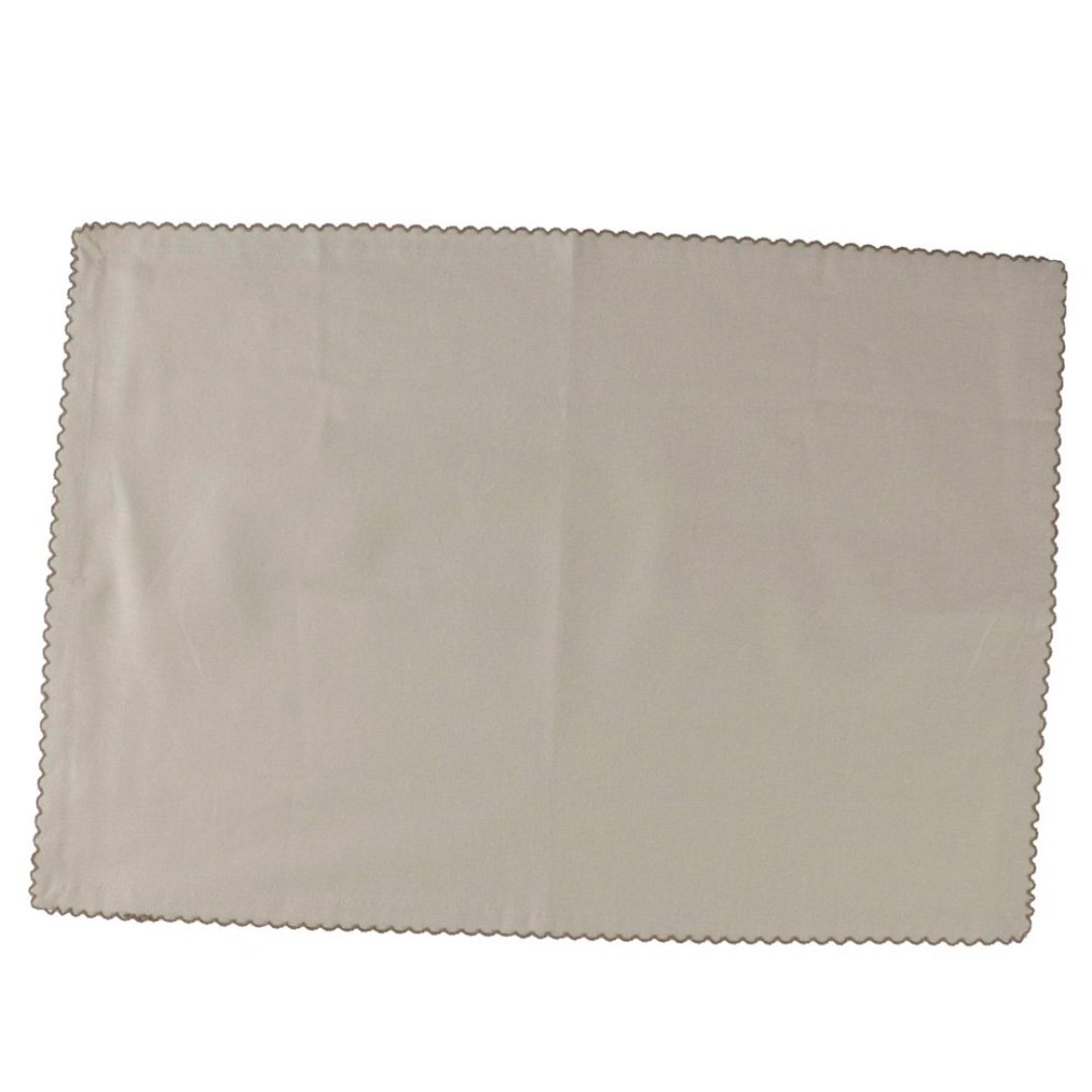 Fotografia para o produto Jogo de 2 lugares americanos em tecido L35xP50cm cor taupe