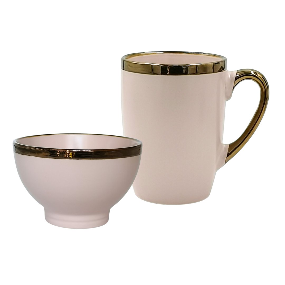 Fotografia para o produto Jogo de 2 peças para cafe da manha Vernissage em porcelana