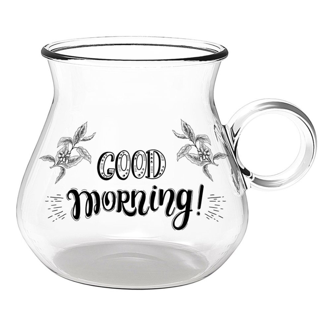 Fotografia para o produto Jogo de 2 xícaras em vidro borossilicato 350ml