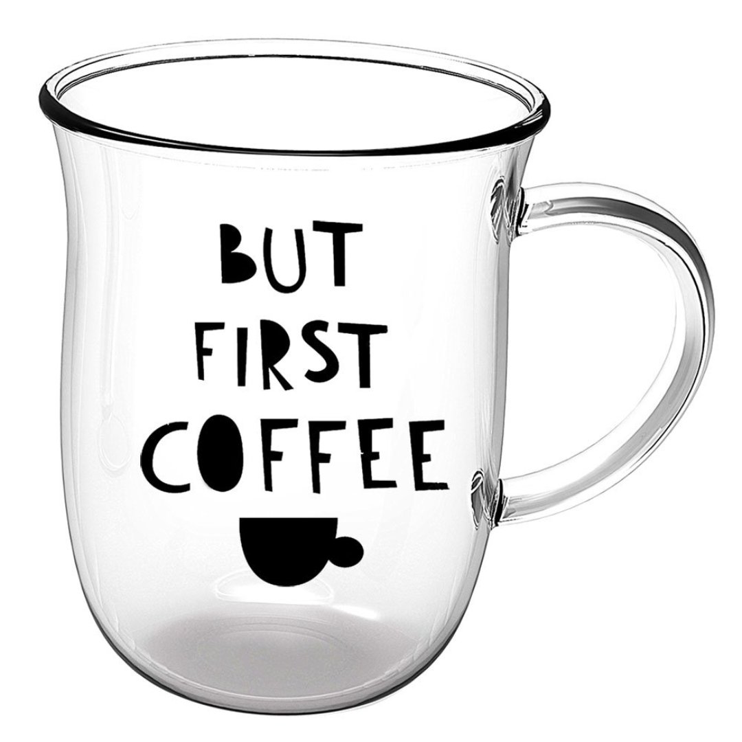 Fotografia para o produto Jogo de 2 xícaras em vidro borossilicato 350ml