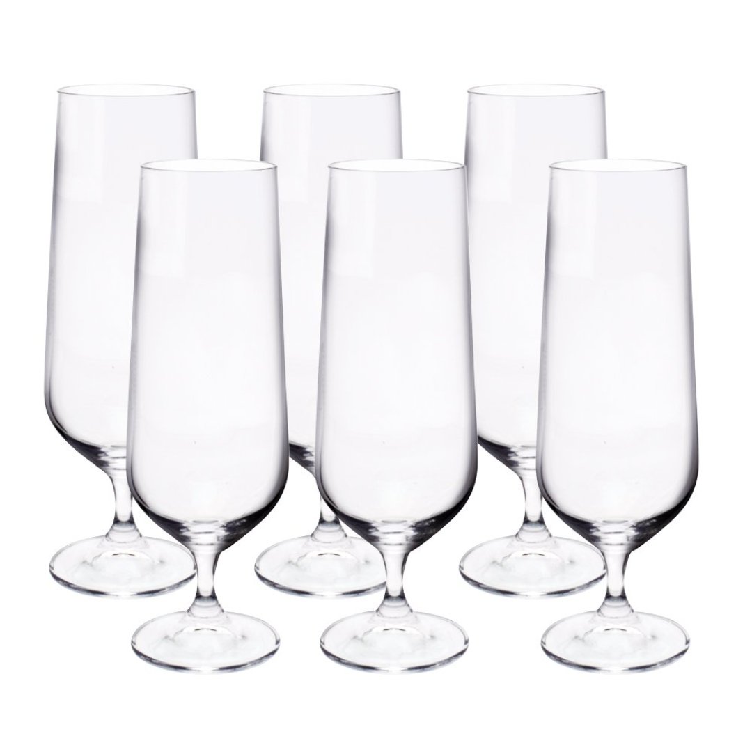 Fotografia para o produto Jogo de 24 taças em cristal ecológico 6x(200/380/450/580ml)