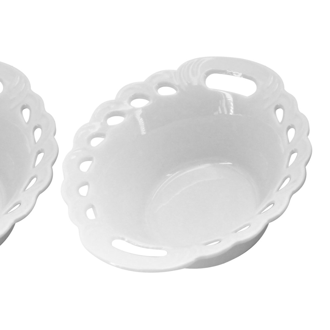 Fotografia para o produto Jogo de 3 bowls redondos em porcelana L10,4xP9,7xA4cm