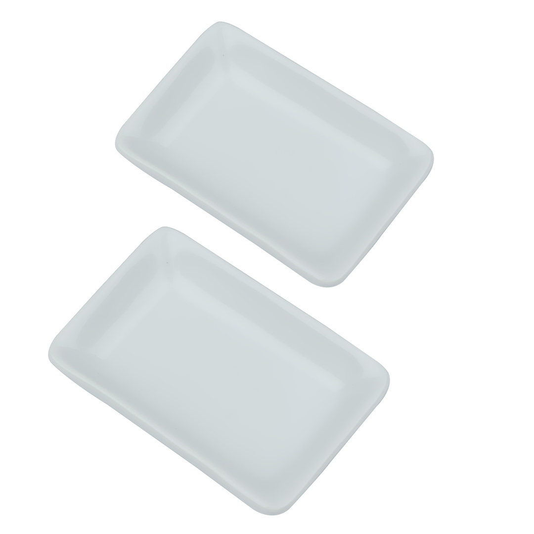 Fotografia para o produto Jogo de 3 peças em bambu e vidro L34xP15xA2,6cm