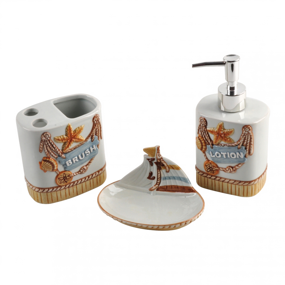 Fotografia para o produto Jogo de 3 peças em cerâmica L22,3xP20,8xA6,8cm 340ml