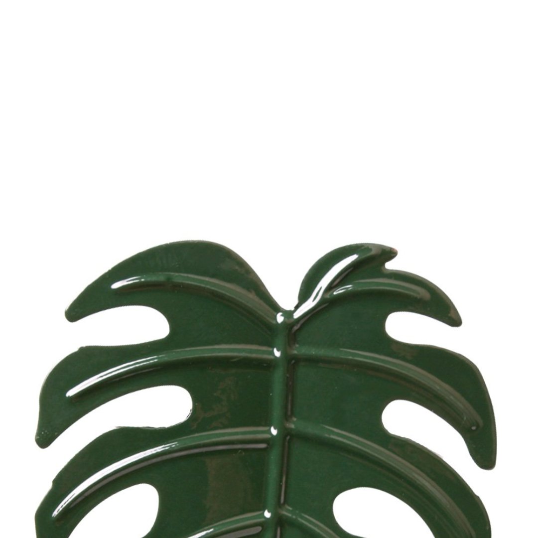 Fotografia para o produto Jogo de 4 anéis Costela de Adâo para guardanapo em ferro Ø6xA4cm cor verde