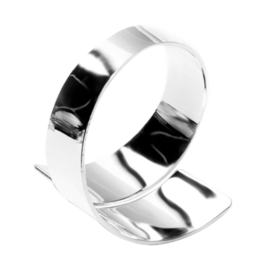 Fotografia para o produto Jogo de 4 anéis para guardanapo em ferro Ø4.5xA3.7cm