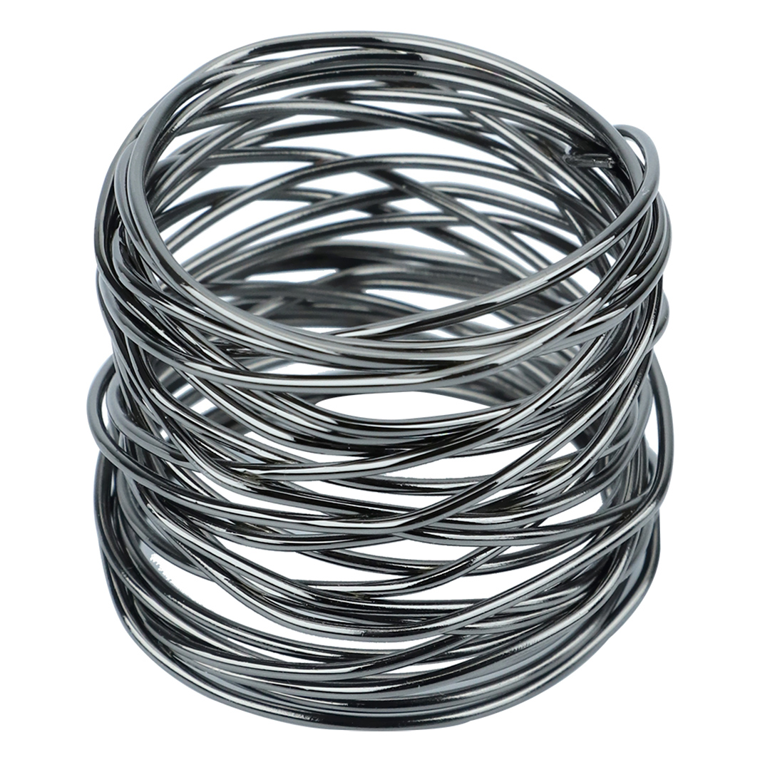 Fotografia para o produto Jogo de 4 anéis para guardanapo em ferro Ø4xA3.5cm