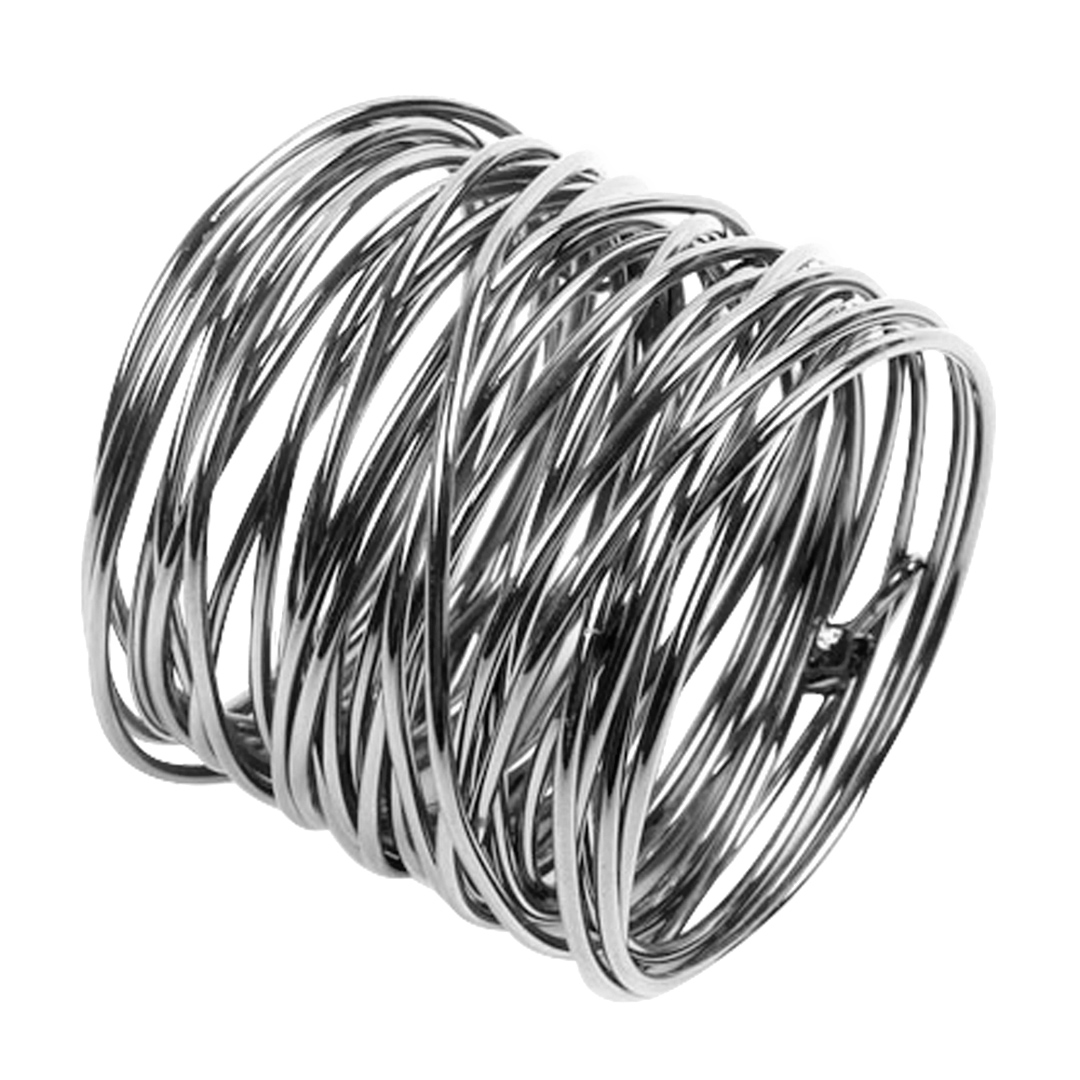 Fotografia para o produto Jogo de 4 anéis para guardanapo em ferro Ø4xA3.5cm