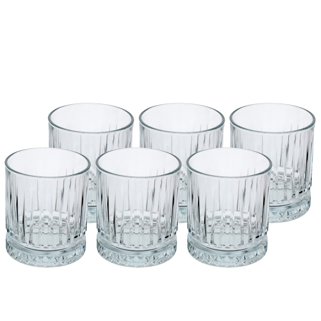 Fotografia para o produto Jogo de 4 copos baixos em vidro 355ml A10cm