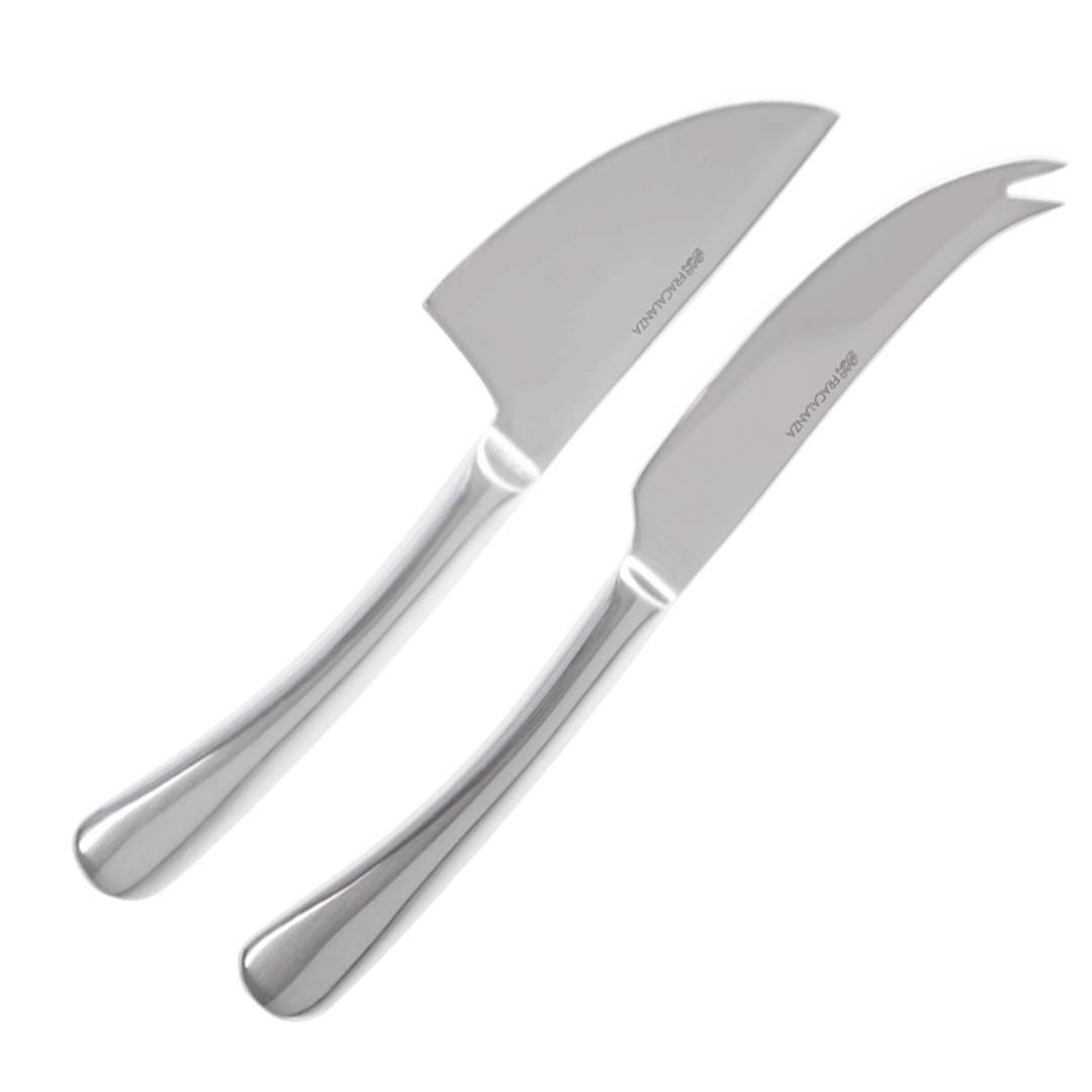 Fotografia para o produto Jogo de 4 facas para queijo em aço inox