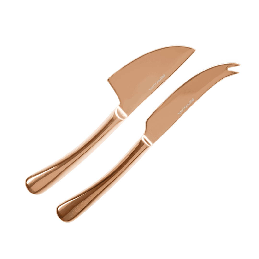 Fotografia para o produto Jogo de 4 facas para queijo em aço inox