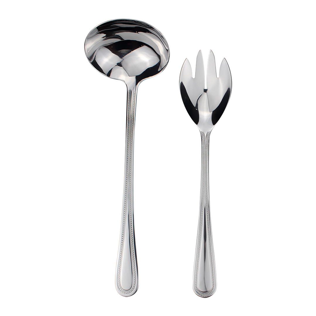 Fotografia para o produto Jogo de 4 peças em aço inox para servir