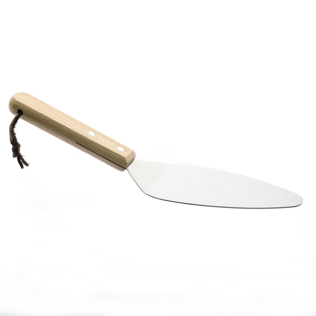 Fotografia para o produto Jogo de 4 peças para pizza com base de cerâmica e aço inox Ø38cm