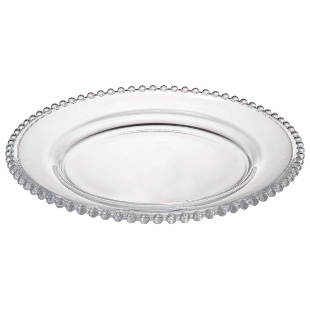 Imagem ilustrativa para Jogo de 4 pratos para sobremesa em cristal Ø19,3cm