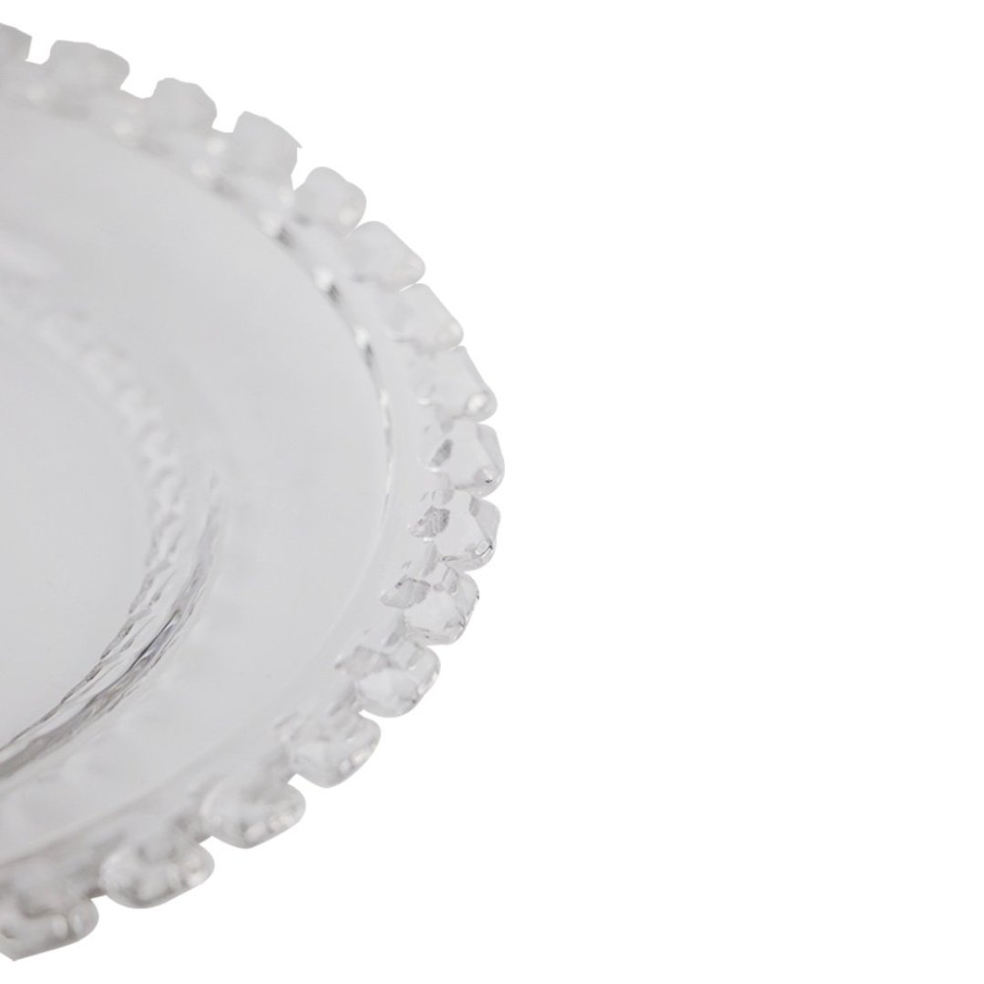 Fotografia para o produto Jogo de 4 pratos para sobremesa em cristal Ø19cm